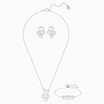 Swarovski Creativity Set of 3 in Rhodium