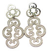 Rebecca Large Earrings from Louis XIV Collection in Stainless Steel