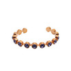 Rebecca Bangle with Round Purple Swarovski Crystals Rebecca Bangle with Round Purple Swarovski Crystals