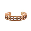 Rebecca Filigree Bangle with Diamond Dust in Rose Gold 