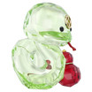 Swarovski Asian Symbols Cute Snake Crystal Figurine