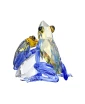 Swarovski Idyllia Frog and Baby Crystal Figurines
