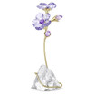 Swarovski Florere Rozanne Geranium Crystal Figurine