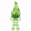 Swarovski Good Luck Trolls Green Crystal Figurine