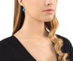 Swarovski Parallele Blue Earrings