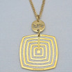 Rebecca Square Pendant, Large