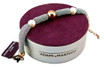 Adami & Martucci Silver Mesh Bracelet with Rose Gold Ball and Freshwater Pearls