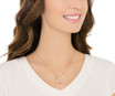 Swarovski Graceful Circle Necklace CRY/ROS