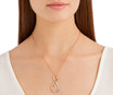 Swarovski Exist Infinity Pendant, Rose Gold