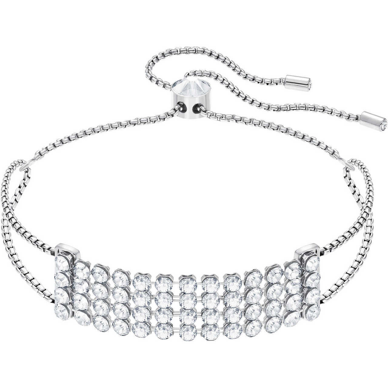 swarovski white crystal bracelet