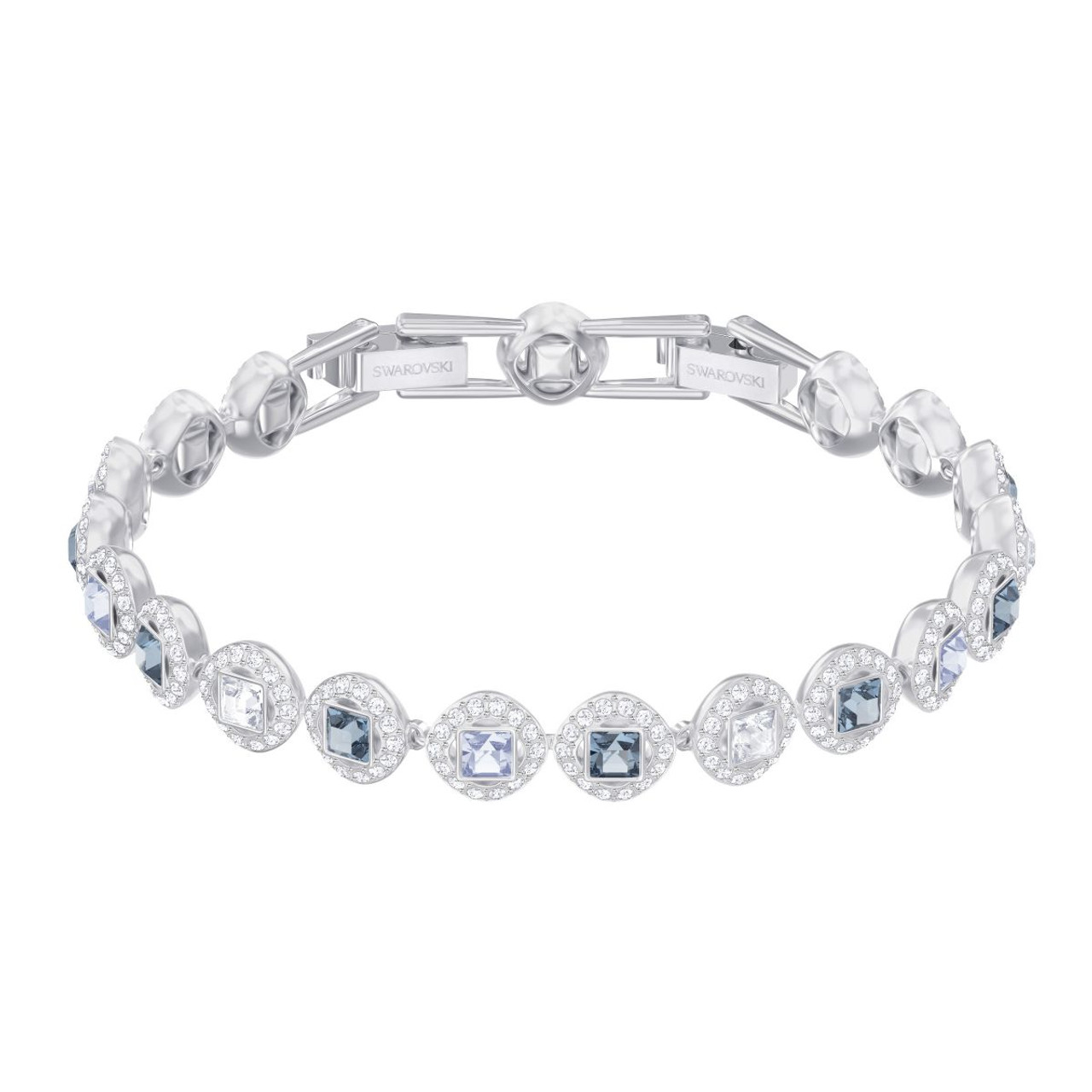 Ladies Swarovski Jewellery Rhodium Plated Angelic Bracelet (5237769) |  WatchShop.com™