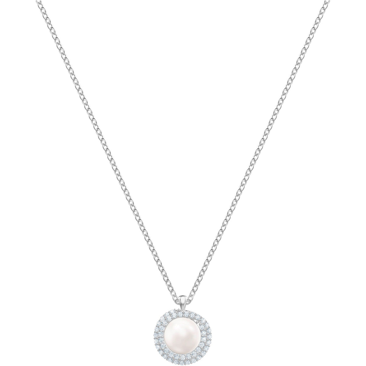 Swarovski pearl sales pendant necklace