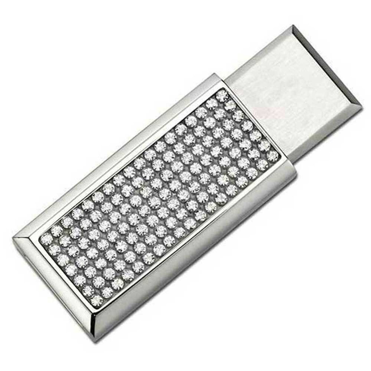 Klinik Pasture motivet Swarovski Vao 8 GB USB Memory Stick, Silver