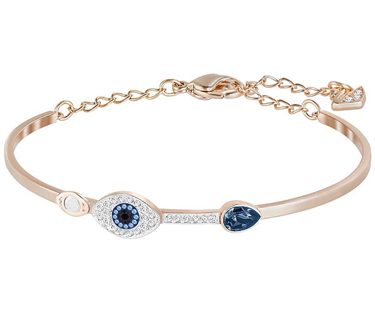 Swarovski Evil Eye Duo Bangle/Bracelet - Best Accents