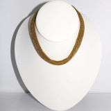 Adami & Martucci Gold Mesh Necklace/String for Pendants (not included)