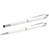 Swarovski Starlight Ballpoint and Stylus Pen Set, White