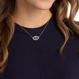 Swarovski Luckily Evil Eye Pendant