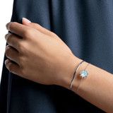 Swarovski Olive Collection Aqua Bangle 