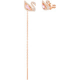 Swarovski Dazzling Swan Stud / Chain Earrings