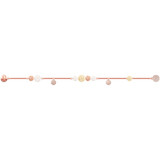 Swarovski Remix Collection Bracelet Pearl Strand in Rose Gold