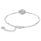 Swarovski Sparkling Dance Mint Crystal Bracelet in Rhodium