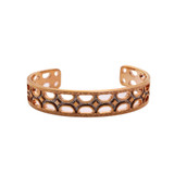 Rebecca Filigree Bangle with Diamond Dust in Rose Gold 