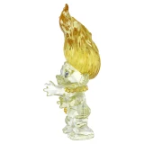 Swarovski Good Luck Trolls Yellow Crystal Figurine