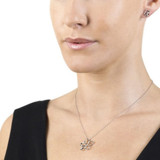 Hot Diamonds Plumeria Silver Set 1