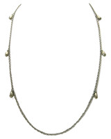 Adami and Martucci Classic Silver Chain with Small Drops