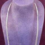 Adami and Martucci Classic Silver Double Chain 