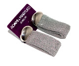 Adami & Martucci Silver Mesh Earrings