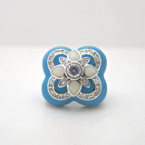 Square Flower Turquoise Ring