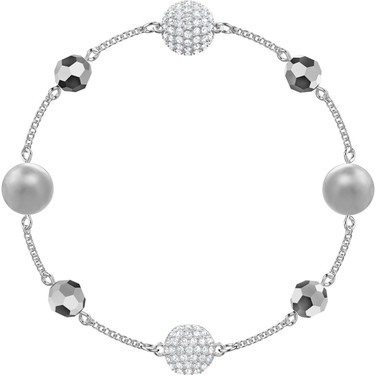 Swarovski Remix Collection Bracelet with Beads, Rhodium