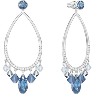 New in box! Swarovski 5030673 Parallele Pierced Crystal Earrings 100%  Authentic | #508698114