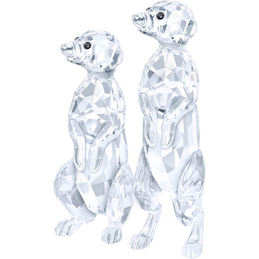 Swarovski Meerkats Crystal Figurines 