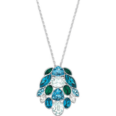 Swarovski Gaelle Pendant, Blue and Green