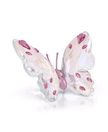 Swarovski Idyllia Pink Butterfly Crystal Figurine