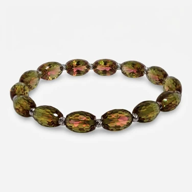Zultanite Color Changing Oval Stretch Bracelet 