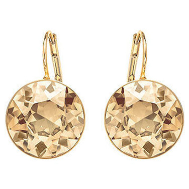 Swarovski Bella V Large Earrings, Rose Gold