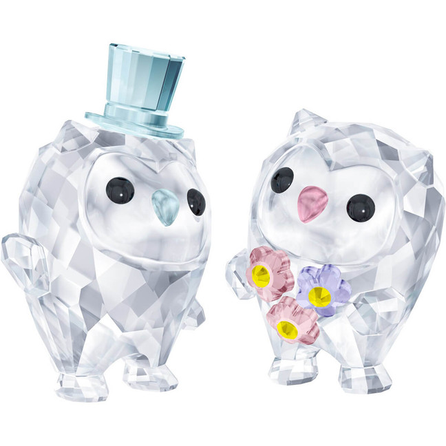 Swarovski Hoot the Owl - We are in Love - Crystal Figurines