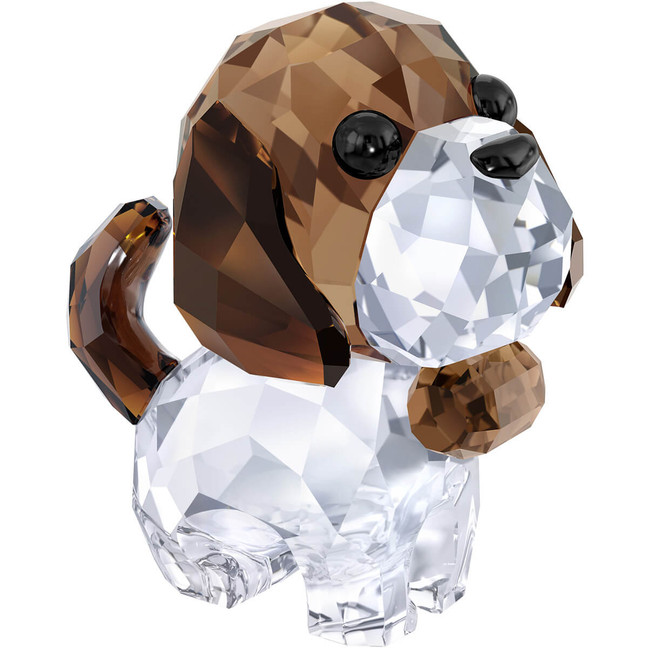 Swarovski Puppy Bernie The Saint Bernard Crystal Figurine