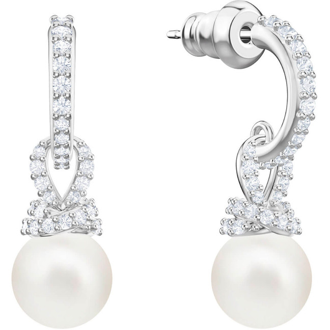 Swarovski Originally White Pearl Drop Earrings