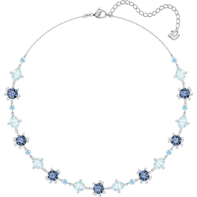 Swarovski Olive Collection All Around Blue Necklace 