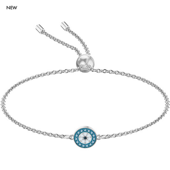 Messika 18K White Gold Lucky Eye Diamond Bracelet