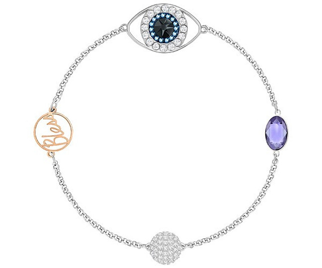 Swarovski Remix Collection Evil Eye Bracelet, size L