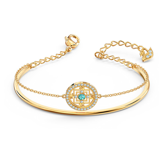 Swarovski Mandala Yellow-Gold Tone Bangle