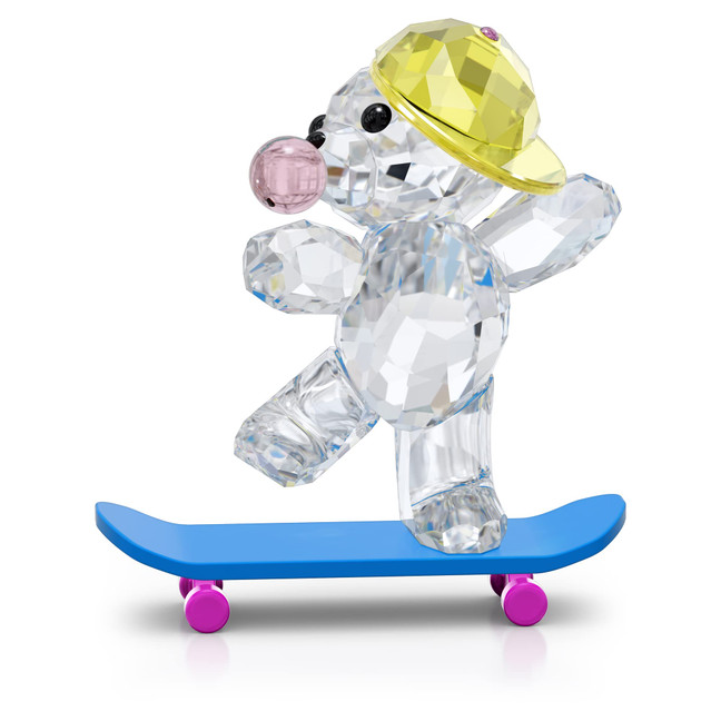 Swarovski Kris Bear Skaterbear Crystal Figurine