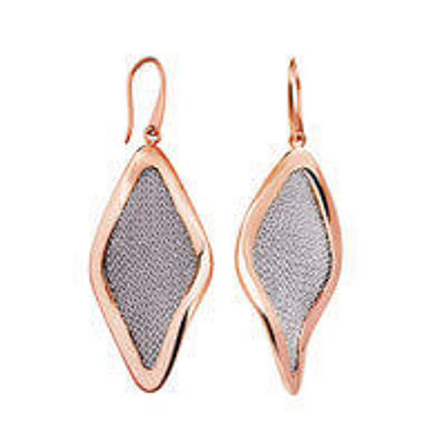 Adami & Martucci Silver Mesh Drop Earrings