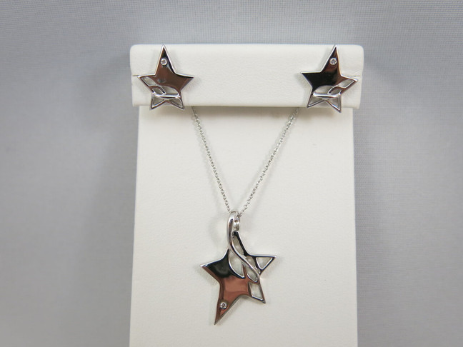 Hot Diamonds Silver Star Set