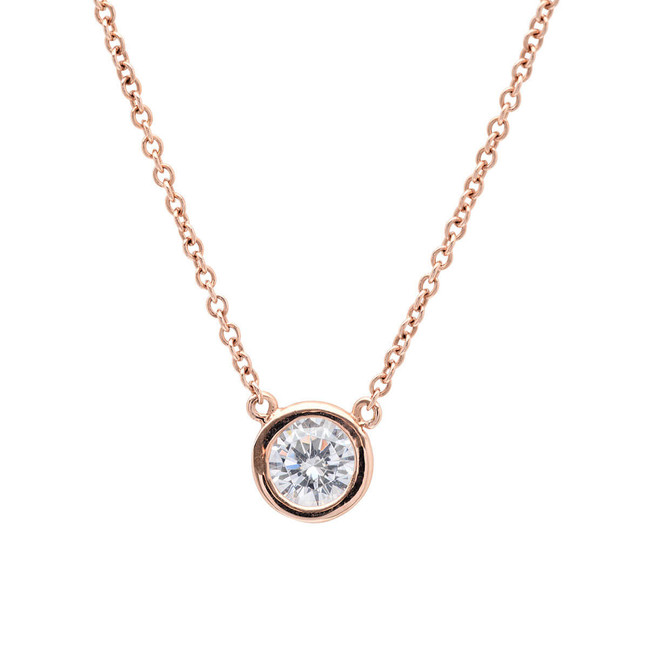 ROSE GOLD PRECIOUS PENDANT